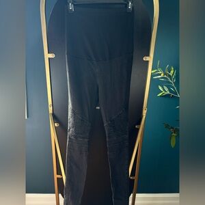 Moto Maternity Leggings